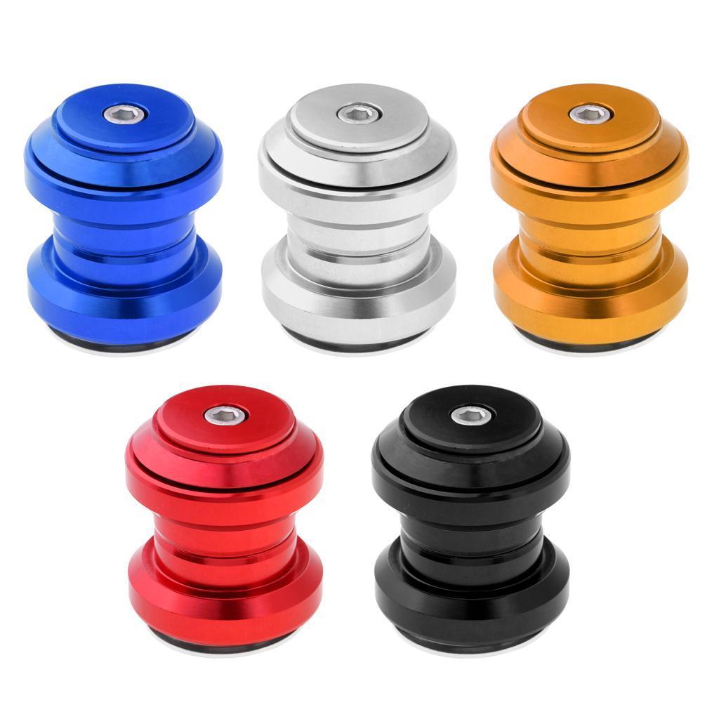2 Lot 34mm 1-1/8inch Bike Headset Cycling Aluminum Road Bike Black+Red