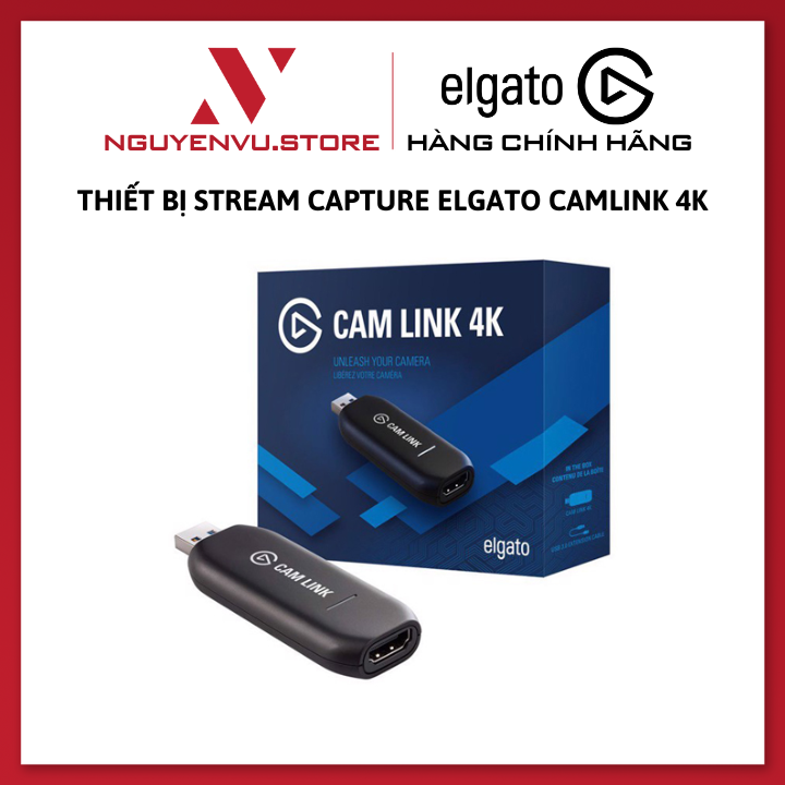 Hình ảnh Thiết bị streaming Elgato CamLink 4K - Hàng Chính Hãng