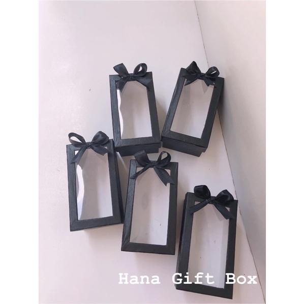 Hộp quà kính trong 13*7*6 #HânGiftBox