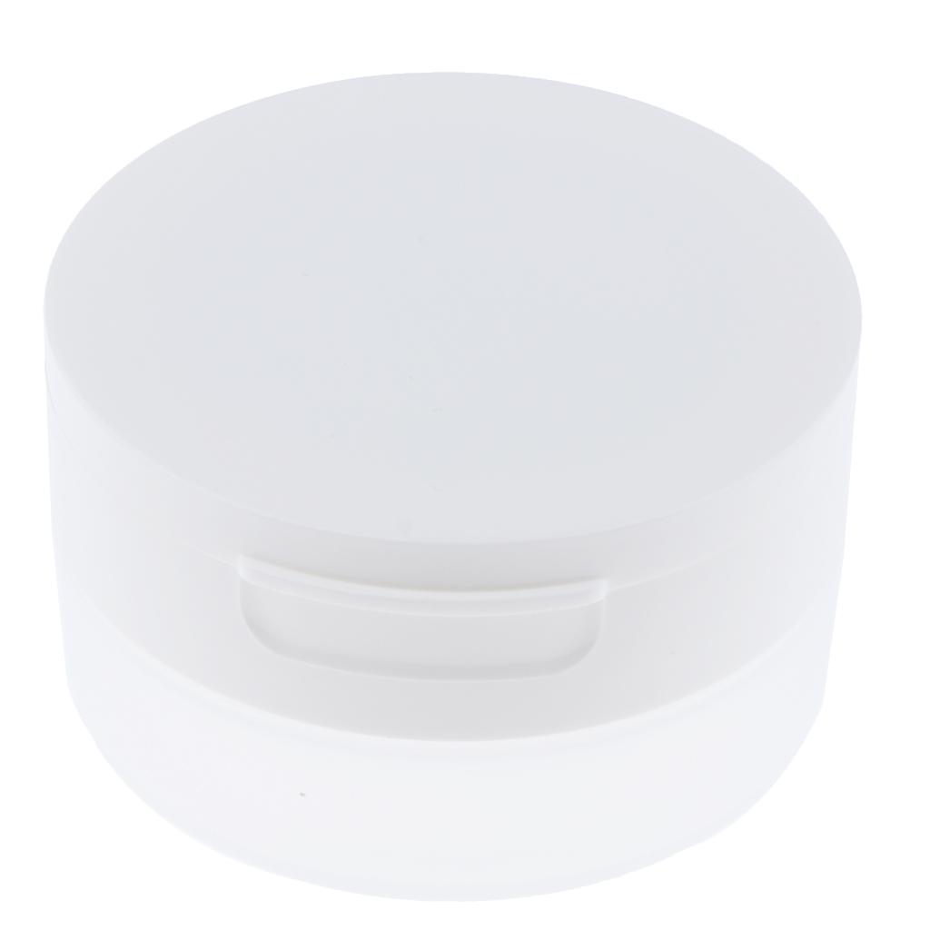 Travel Empty Makeup Loose Powder Container Pot Case with Mirror Sifter Lid