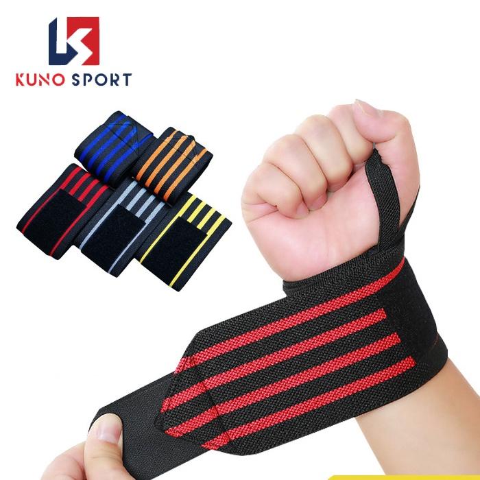 Băng quấn cổ tay KUNOSPORT bảo vệ trật khớp tay thể thao, băng quấn cổ tay xỏ ngón - KN16