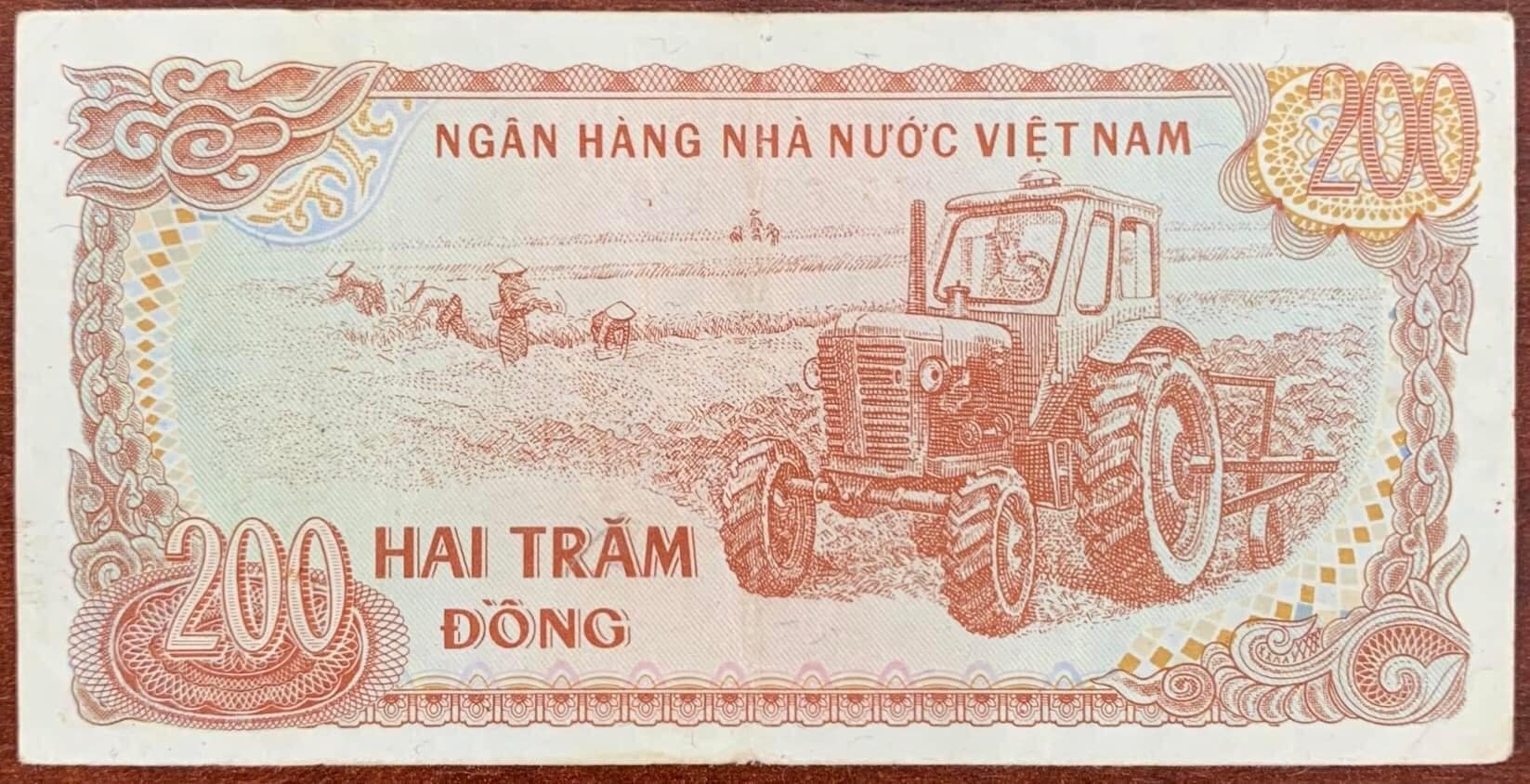 200 ĐỒNG 1987 XE MÁY CÀY