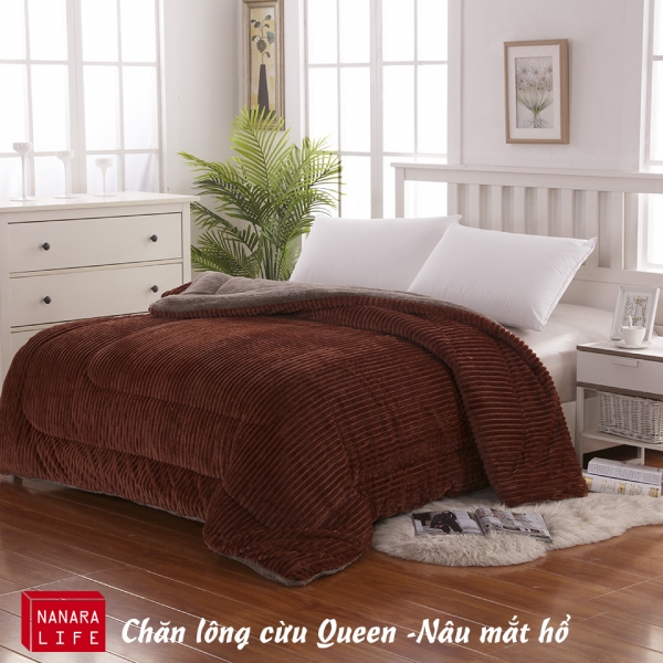 Chăn lông cừu cao cấp Luxy Nanara Life Nhật Bản