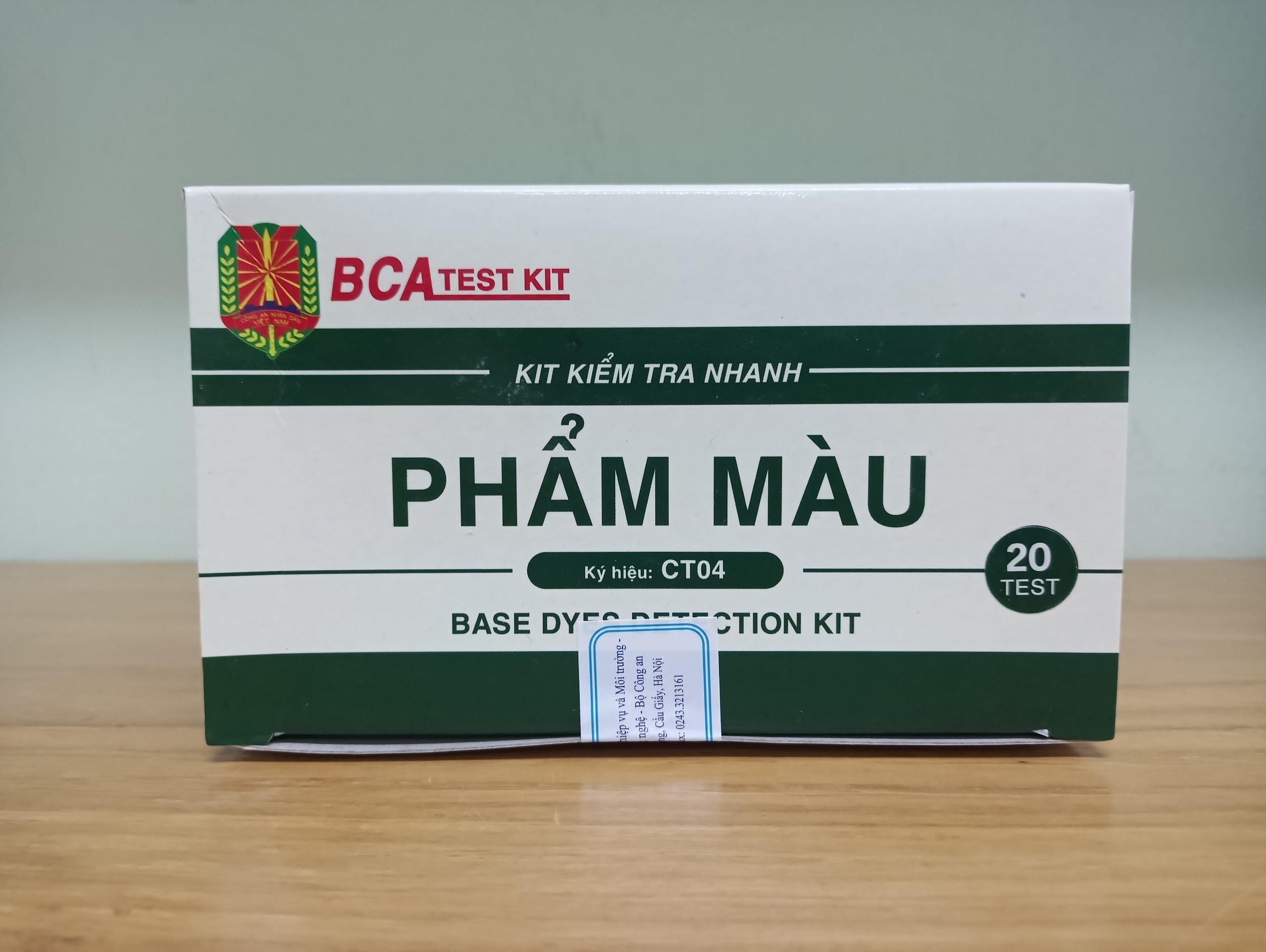 Kit Kiểm Tra Nhanh Phẩm Màu Trong Thực Phẩm