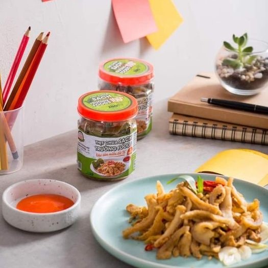 Combo 3 Hộp Thịt Chua Bì Sần Sật Trường Foods 180g/Hộp