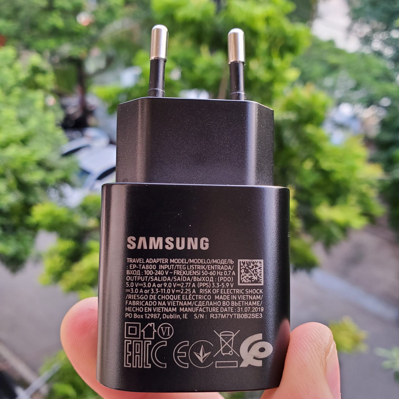Củ sạc nhanh Samsung 25w Type C - Hàng chính hãng