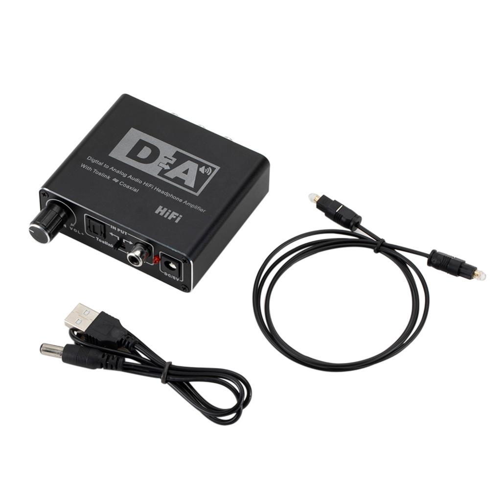 Digital Optical Coaxial  to Analog /.5mm Audio Adapter