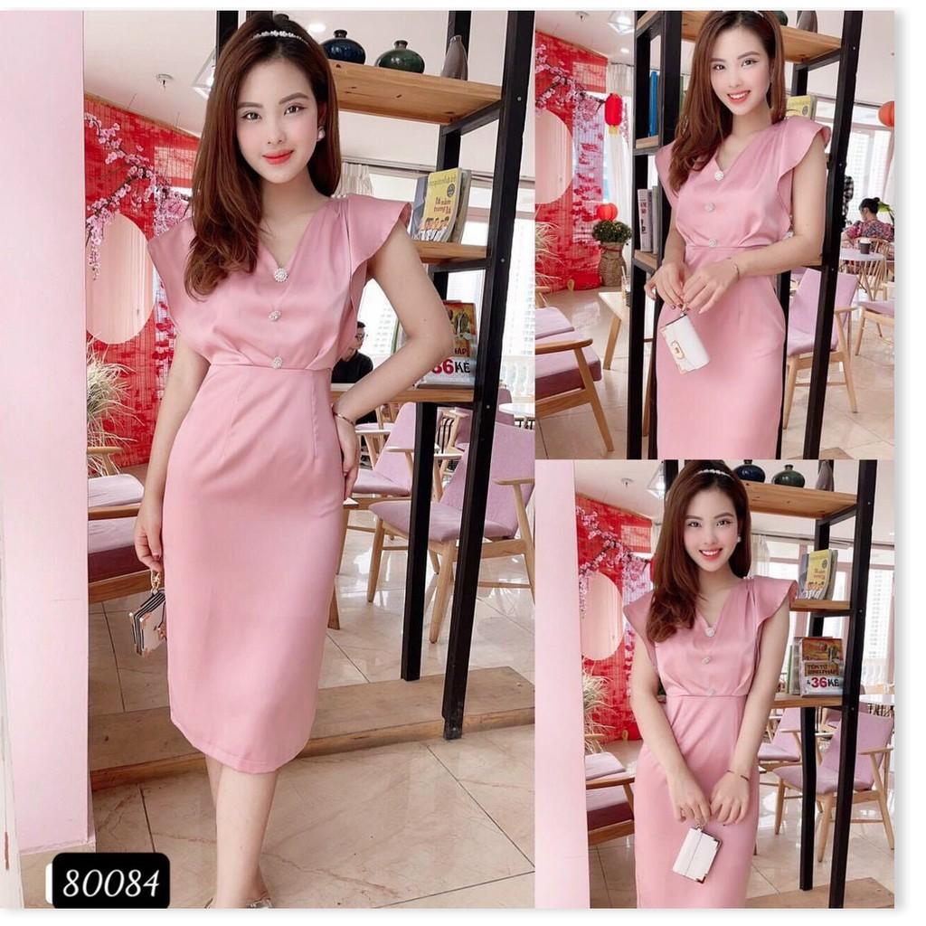 Đầm trượt sang chảnh trẻ trung tôn dáng