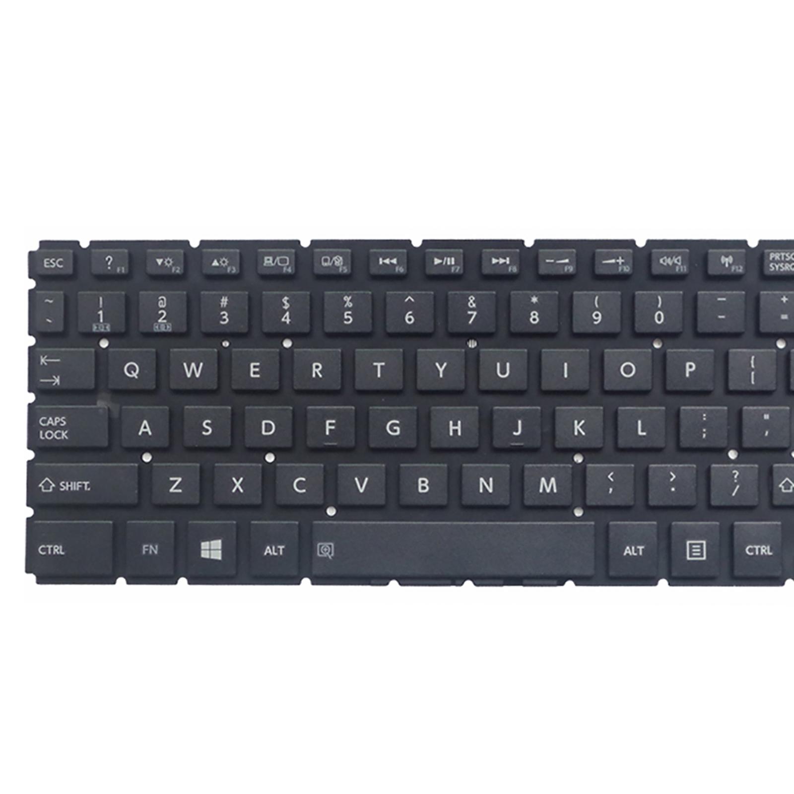 Replacement Keyboard US Layout for Toshiba Satellite L40-B Series Black