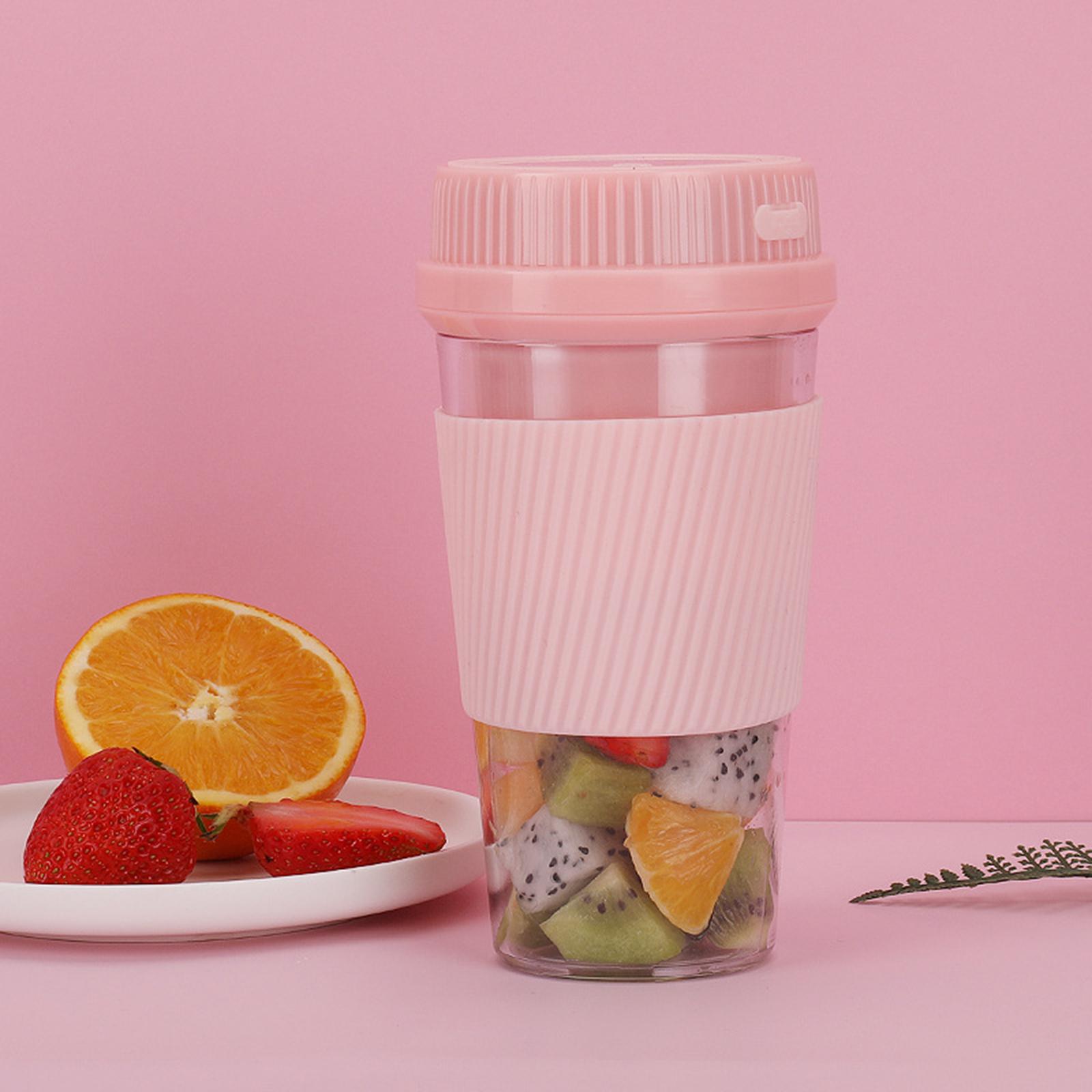 USB Charging Electric Blender Mixer 300ml Single Blade Juicer Cup