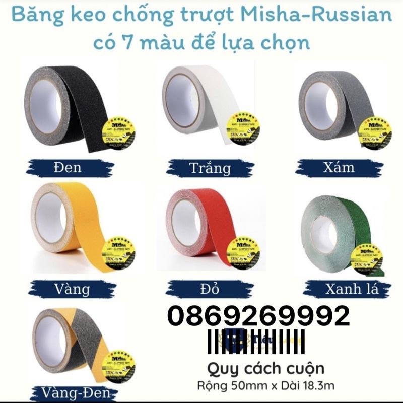 Băng keo chống trượt cầu thang khổ 5cm x 18,3m