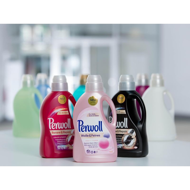 Nước Giặt Perwoll Wool & Delicates 1,5L dành cho đồ len, đồ mỏng - Đức