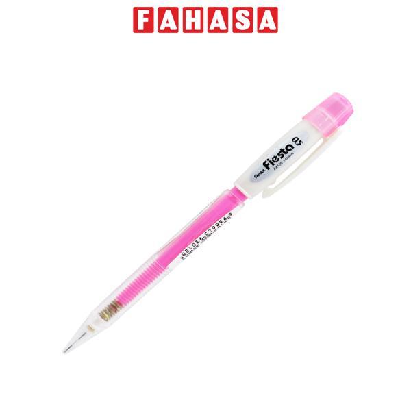 Bút Chì Bấm 0.5 mm Fiesta - Pentel AX105W-P - Màu Hồng