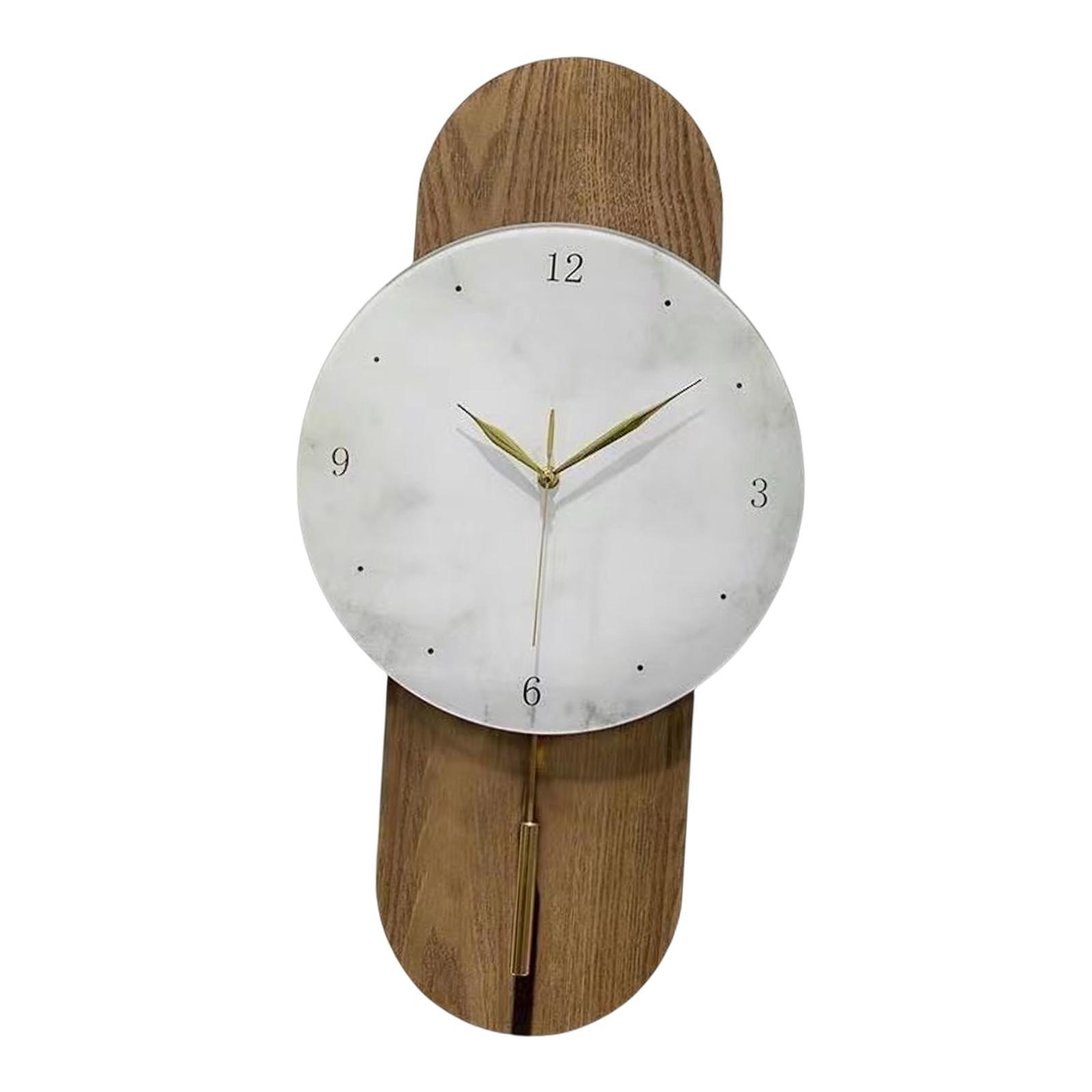Nordic Minimalist Wall Hanging Clock Non Ticking Living Room Loft Decoration