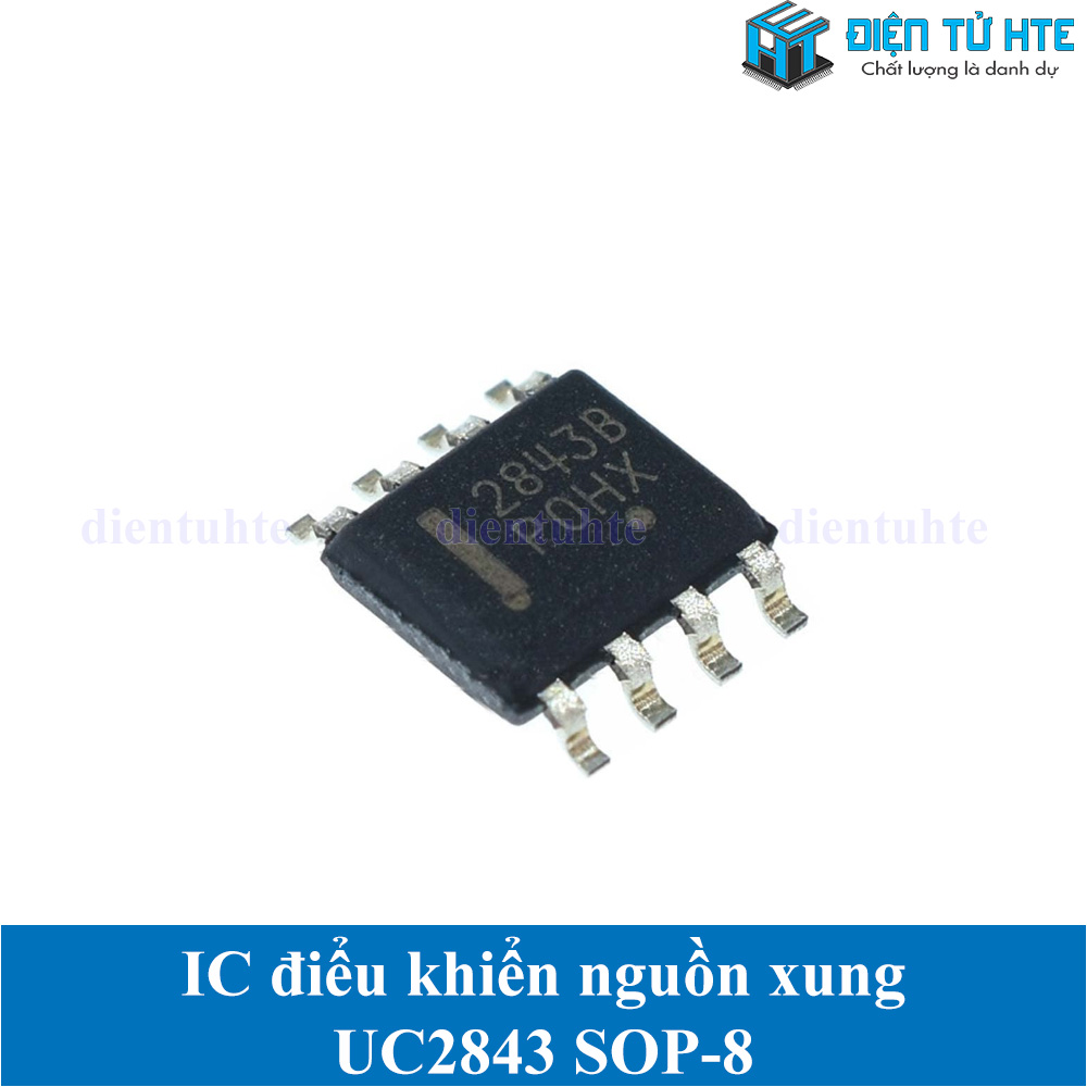 IC dao động điều khiển nguồn xung UC2843 UC2843BD1013TR SOIC-8 loại tốt