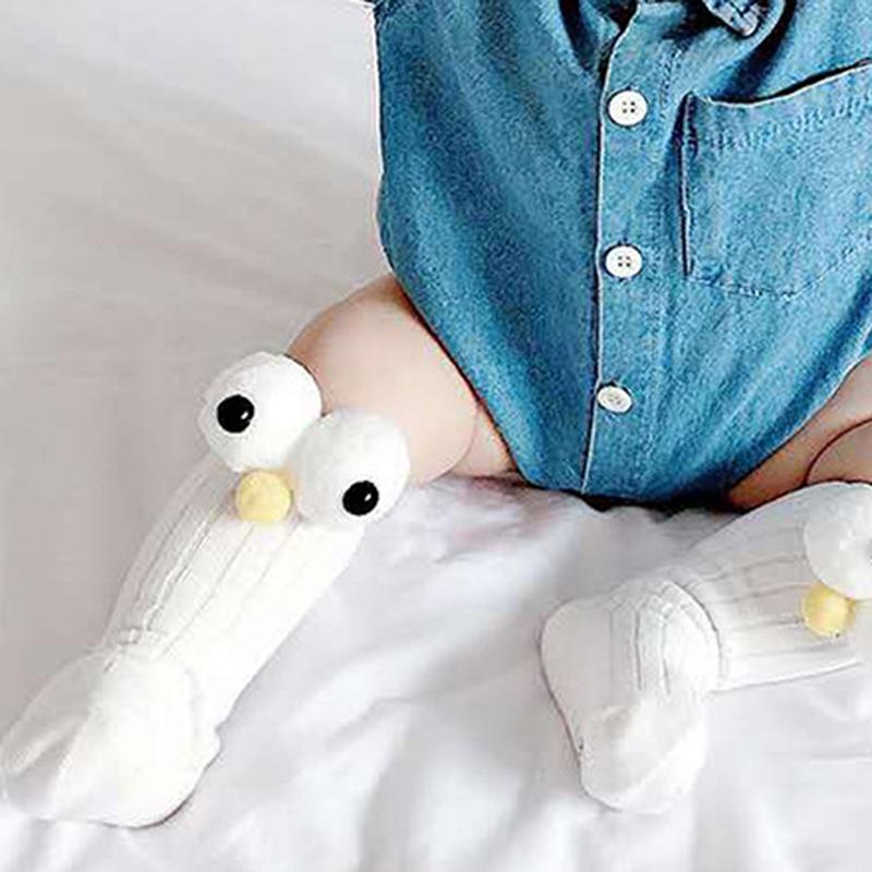 Vớ Cotton Cổ Cao Dễ Thương Cho Bé Sơ Sinh