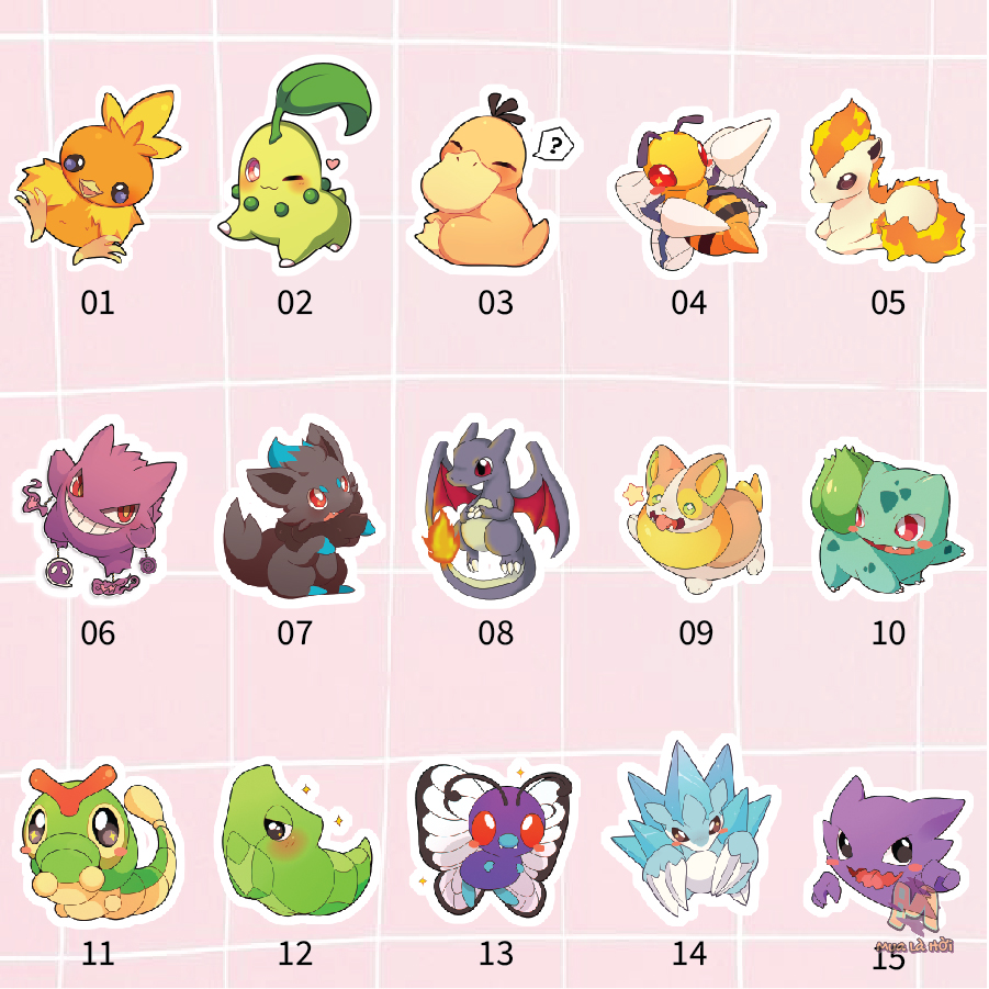 Túi Tote in hình chủ đề Pokemon
