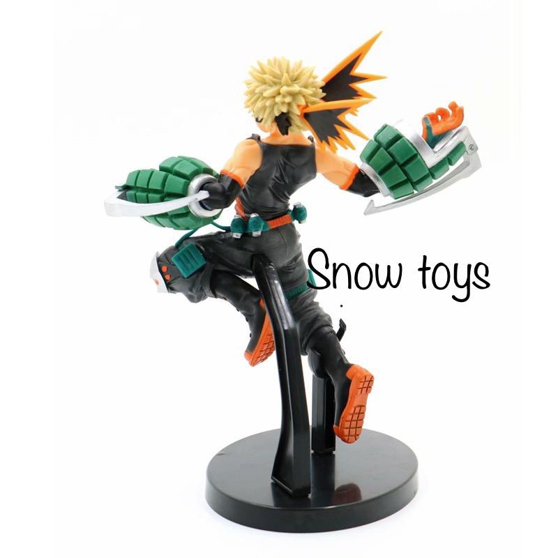 Mô hình My Hero Academia - Mô hình Học viện siêu anh hùng - Bakugo Katsuki - Kacchan - No.3- Fullbox Cao 18cm