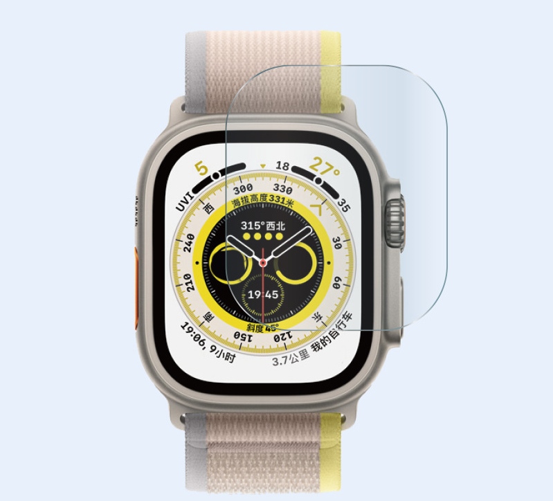 Dán cường lực GOR dành cho Apple Watch Ultra - Hàng Chính Hãng