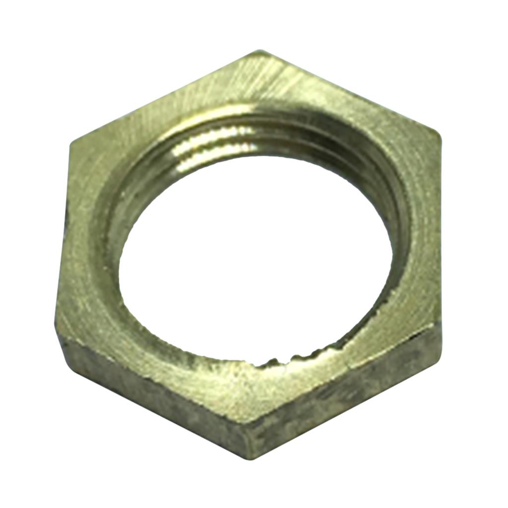 Nut Lock Screw Nut Brass Hexagonal Brass Shaped Round Nut Accessory