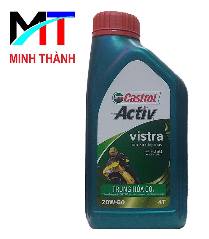 Dầu nhớt xe số Castrol Activ Vistra 20W-50 (800ML)