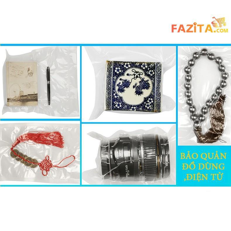 Bộ 100 túi hút chân không một mặt nhám