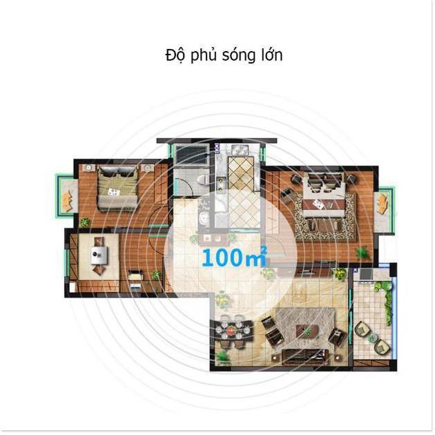 Máy đuổi chuột bằng sóng siêu âm phạm vi 100m