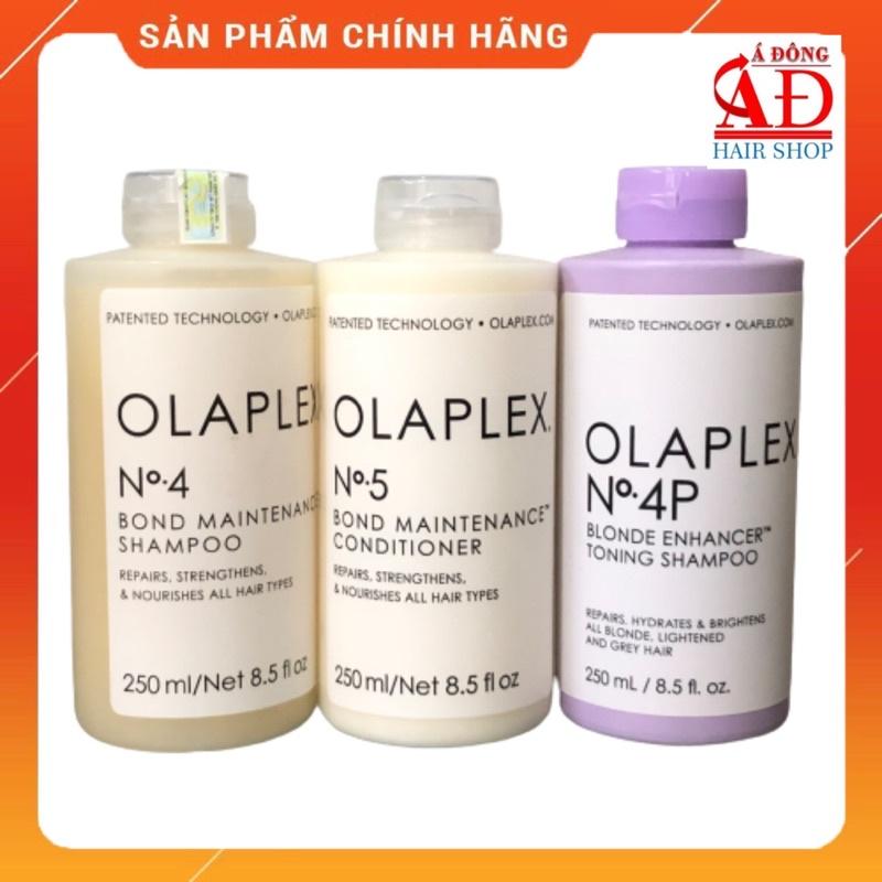 DẦU GỘI XẢ Ủ DƯỠNG OLAPLEX 0 3 4 5 6 7 8 USA PHỤC HỒI TÓC HƯ TỔN DO UỐN TẨY NHUỘM