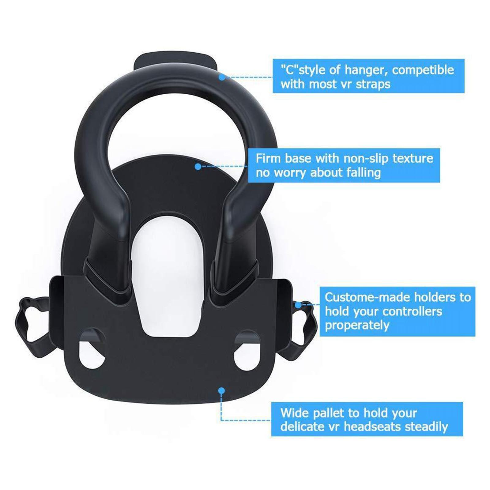 VR Headset And Touch Controller Stand for Helmet And Grip Mounting Station for Quest 2