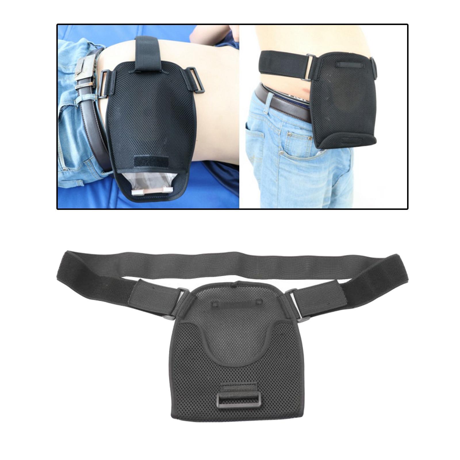 Ostomy Bag Cover Lying and Standing Two Use Ostomy Belt for Men Women Adults
