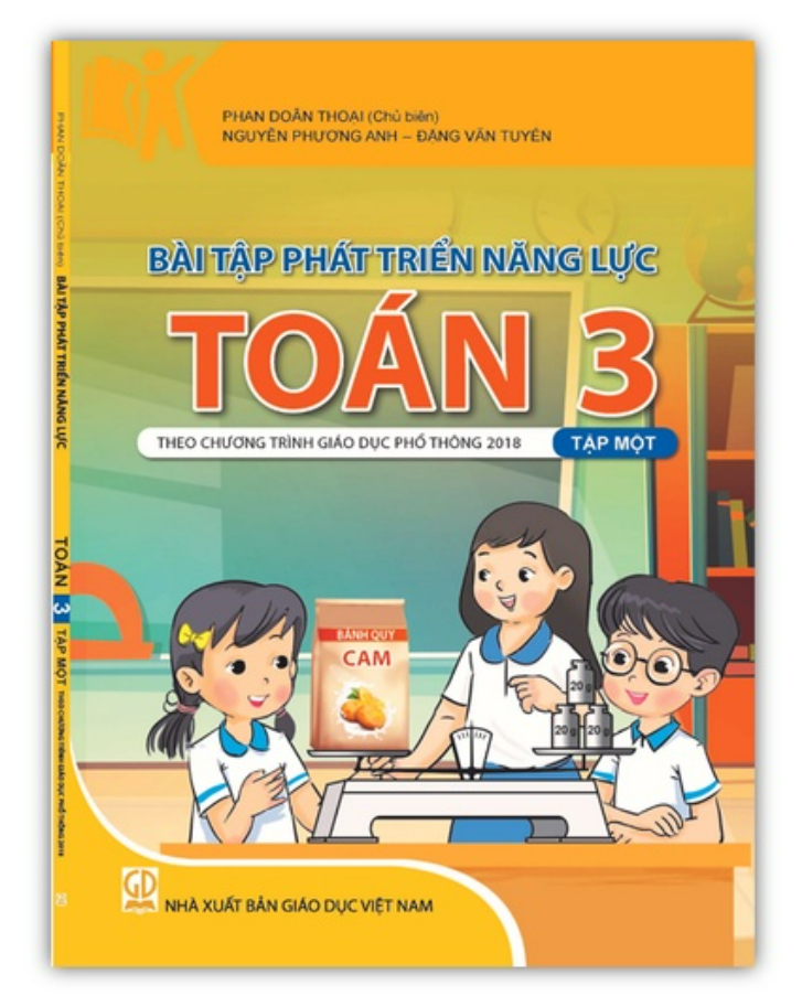 Sách - Bài Tập Phát Triển Năng Lực Toán Lớp 3 - Tập 1