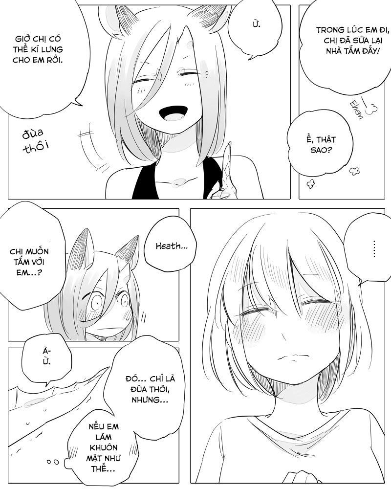 yêu quái cô đơn và cô bé bị mù chapter 11 7