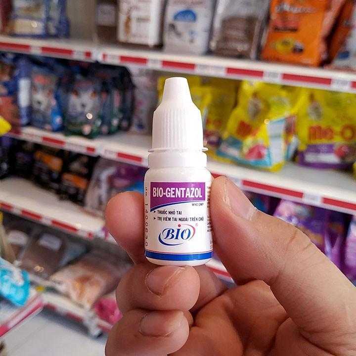 Nước Nhỏ Tai Cho Chó - Trị Viêm Tai - Bio-Gentazol 10ml