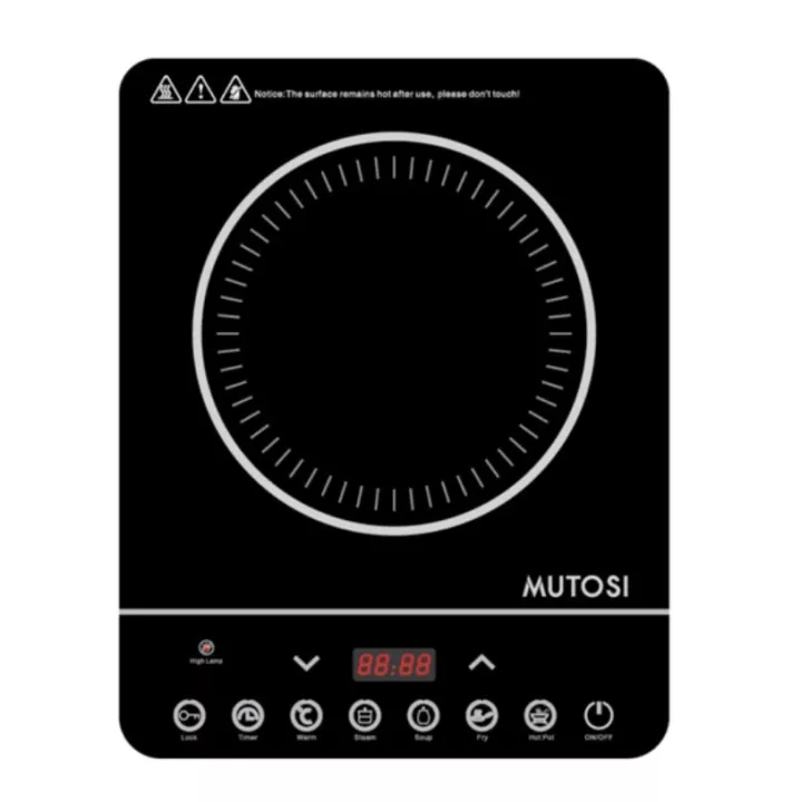 Bếp từ đơn cảm ứng tiết kiệm điện MUTOSI MI-58 – Công suất 2200W - Hàng chính hãng