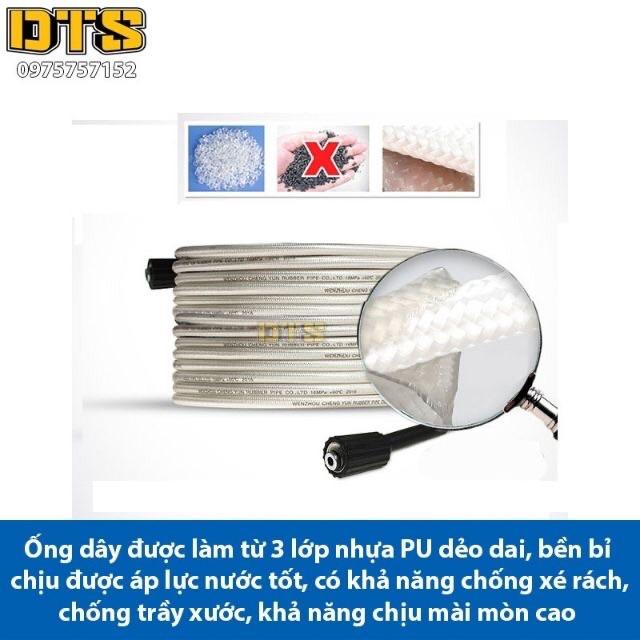 Bộ 20m dây rửa xe và súng xịt - súng rửa xe áp lực cao