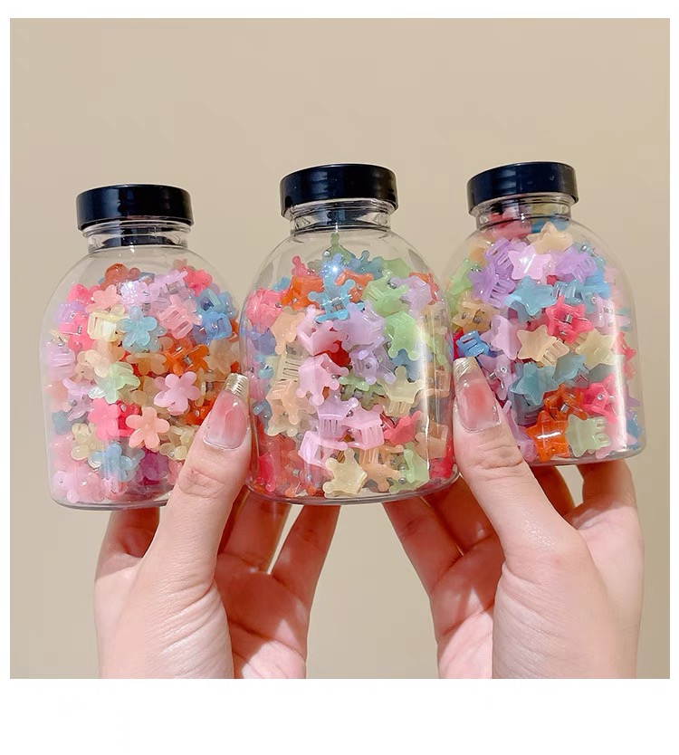 Set 20 kẹp tóc càng cua mini nhiều màu cho bé