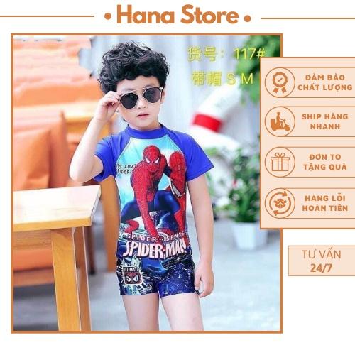 Đồ bơi bé trai HANA bộ bơi bé trai hình siêu nhân - sp 33