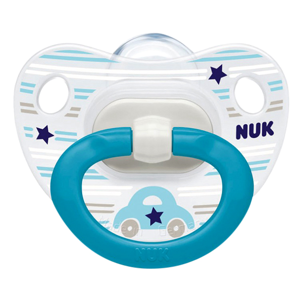 Bộ 2 Ti Giả NUK Silicone Classic (6 - 18 m) NU01809 - Màu Ngẫu Nhiên