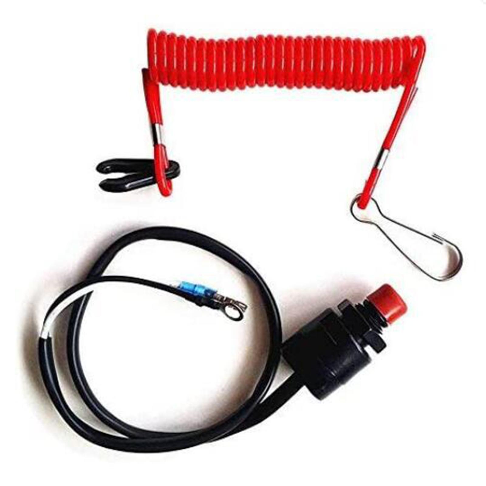 Boat Engine Stop Switch Set for Outboard Engine Accessories