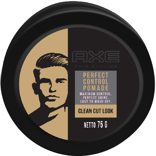 Pomade tạo kiểu tóc AXE Clean Cut Look giữ nếp tối ưu, bật tung khí chất dành cho nam, 75g