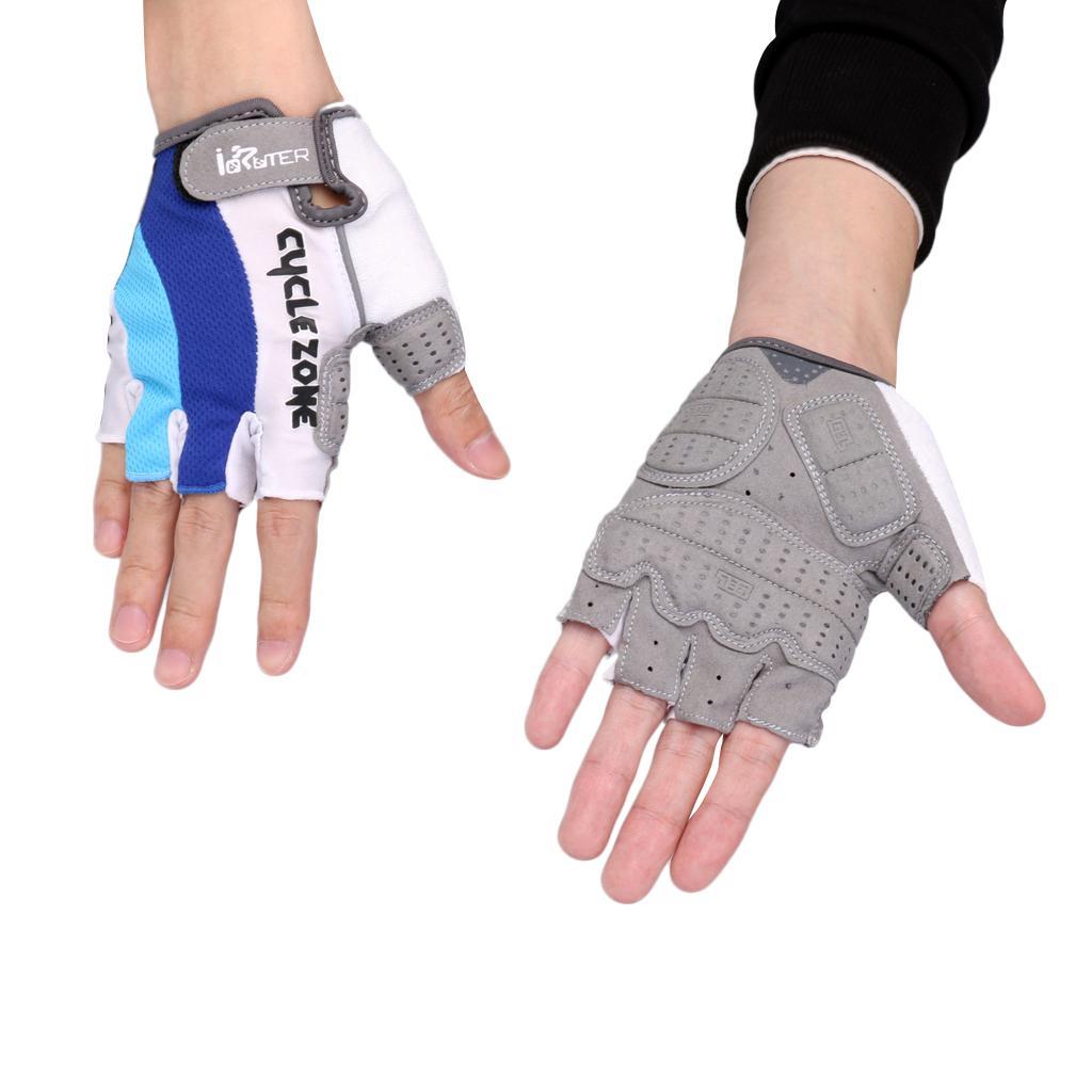 Shockproof Anti-slip Outdoor Professional Road Bike Bicycle Half Finger Cycling Gloves for Men Sport Gloves