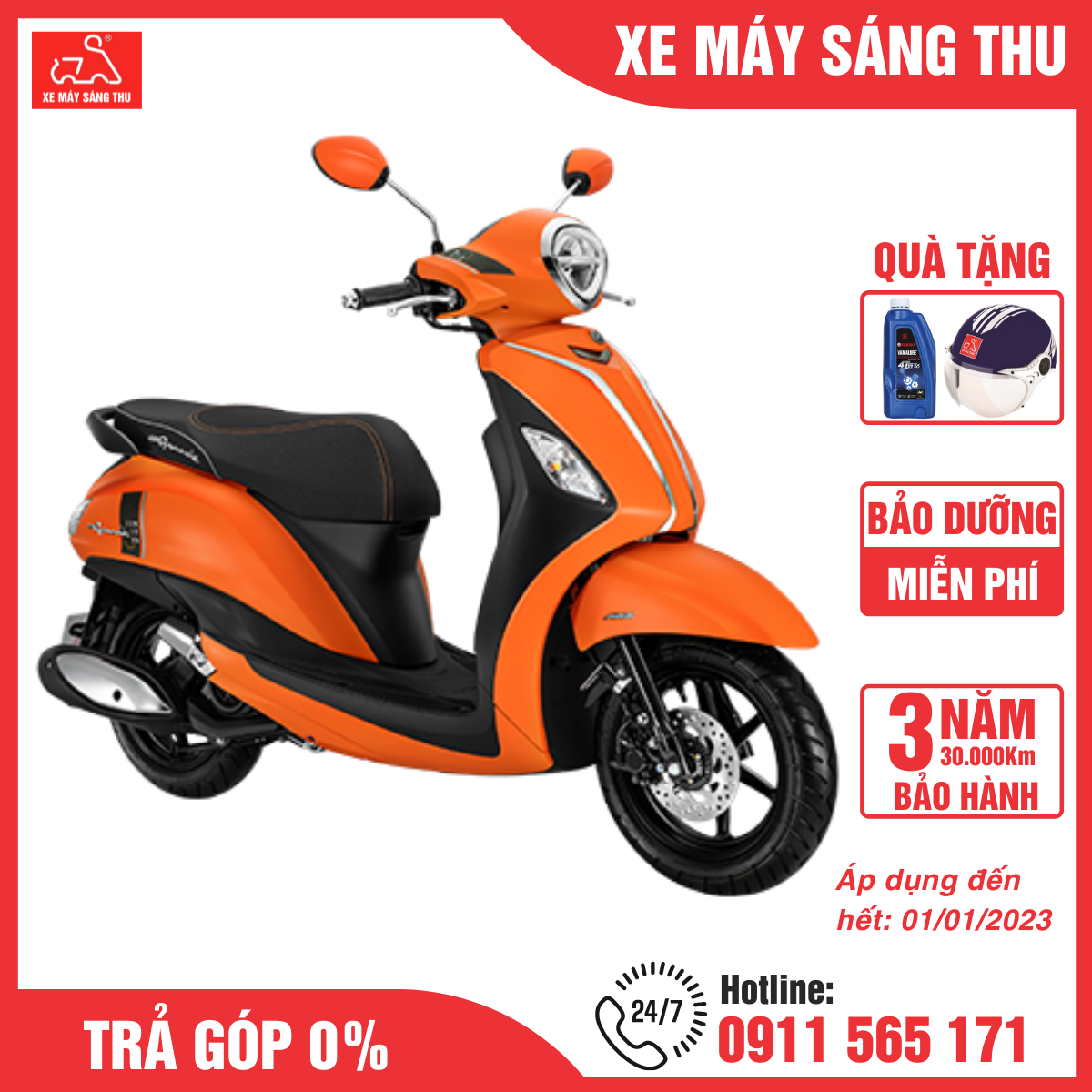 Xe Máy Yamaha Grande Blue Core Hybrid Phiên Bản Giới Hạn
