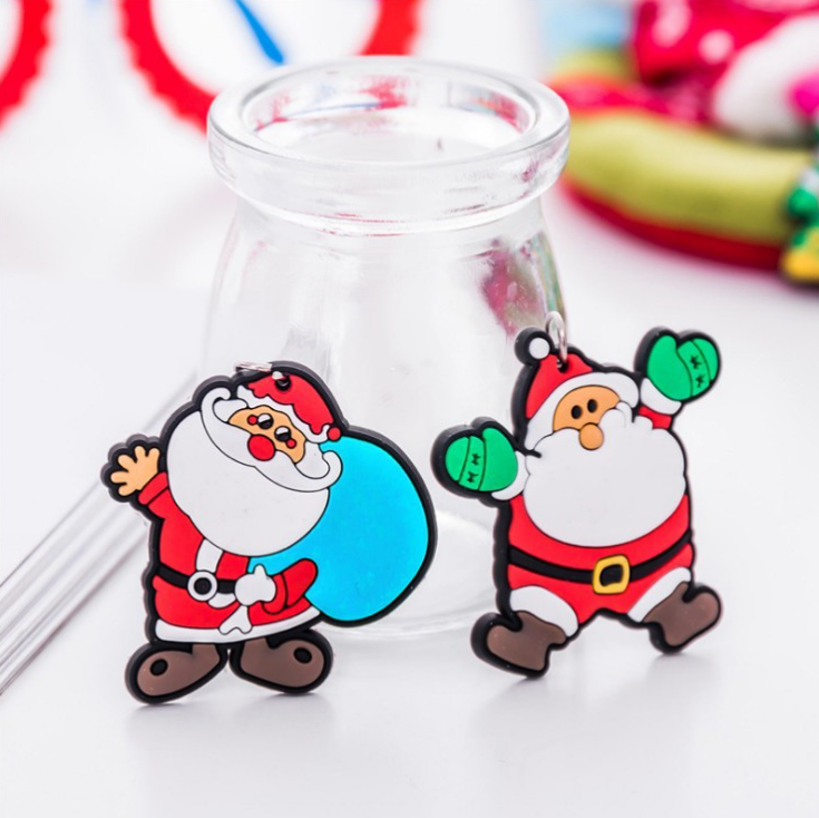 Móc Khóa Noel, Phụ Kiện Giáng Sinh Dễ Thương, Móc Khóa Hình Ông Già Noel, Cây Thông Noel