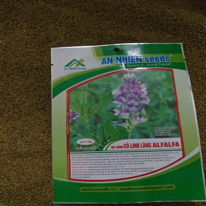 Hạt cỏ chăn nuôi ALFLFA ( linh lăng) 500g