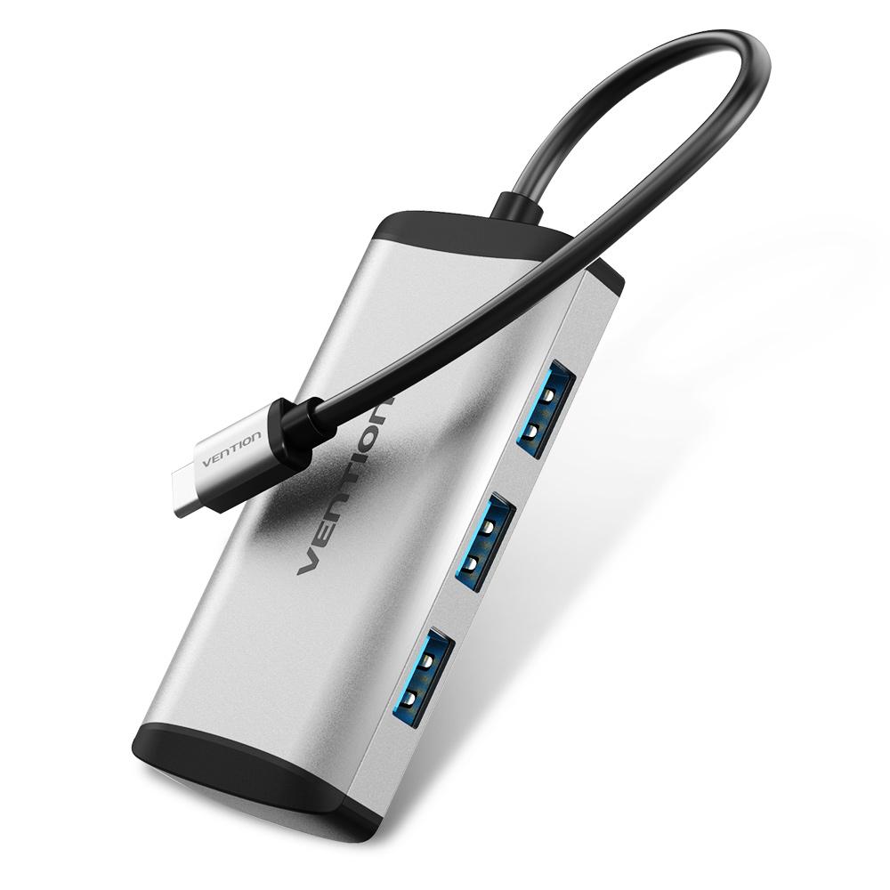 Bộ chuyển đổi HUB TGCHB USB-C HUB Type-C sang 4 * USB 3.0 + Micro USB 2.0