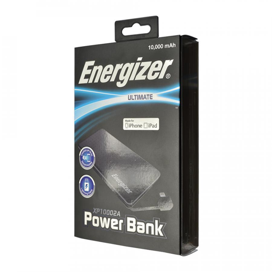 Pin sạc dự phòng Energizer Lightning 10,000mAh - XP10002A- Hàng chính hãng