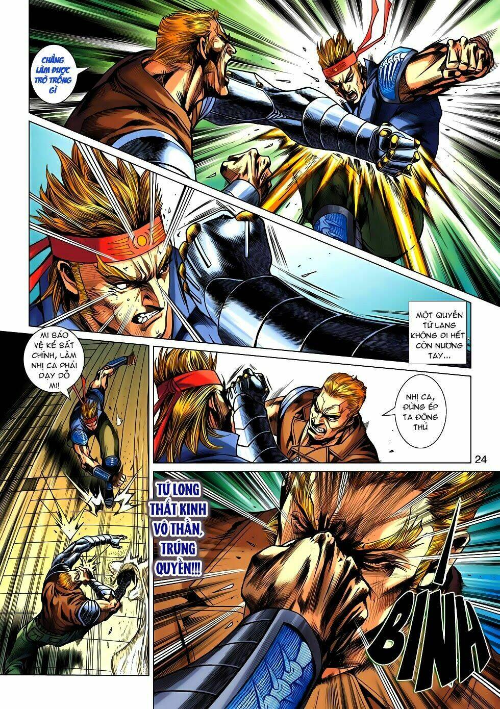 tân tác long hổ môn chapter 550 22