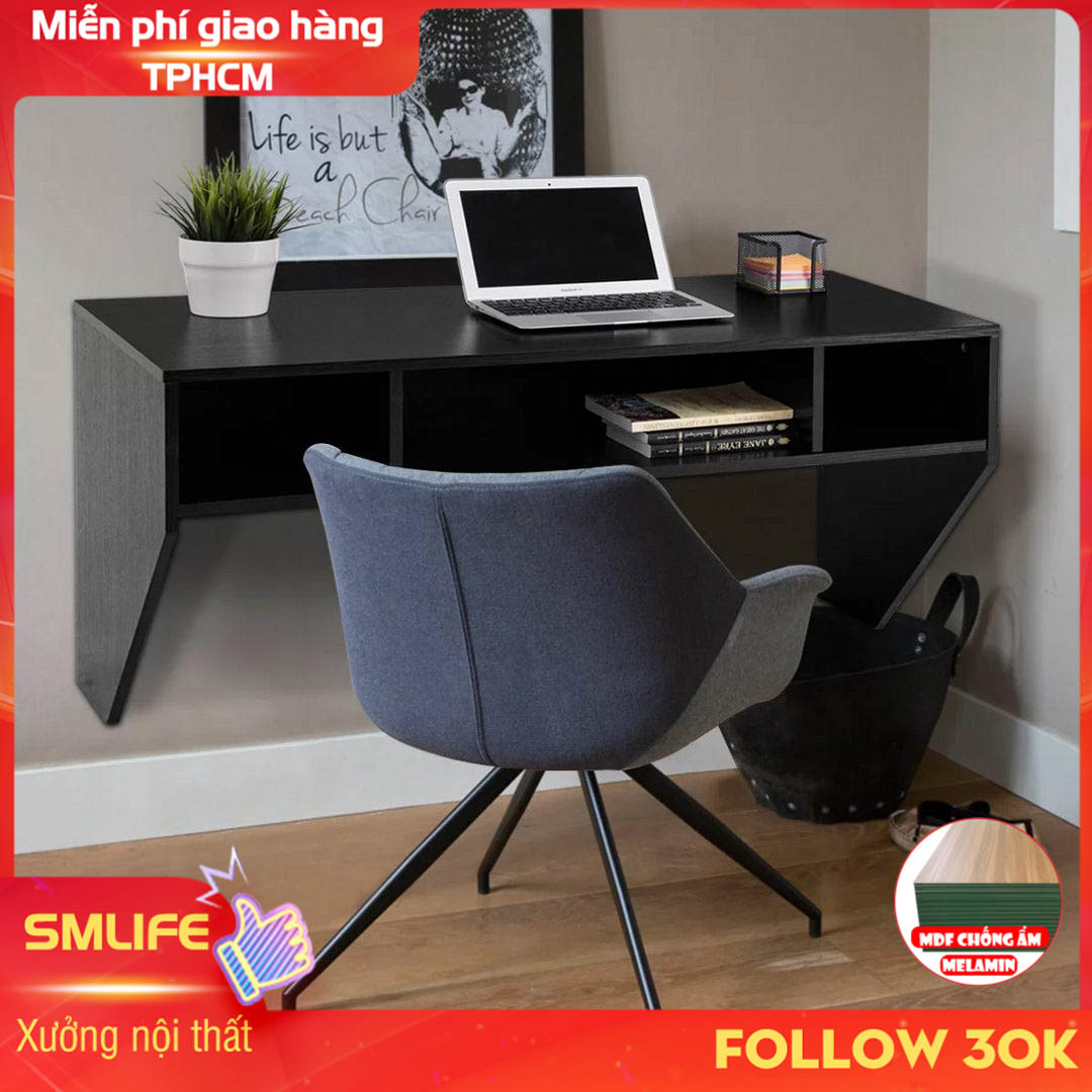 Bàn Làm Việc Gắn Tường SMLIFE Deku