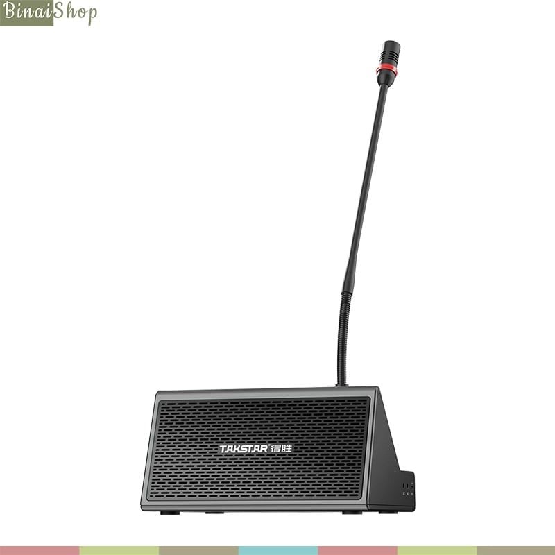 Takstar BN30B – Bộ Micro Cổ Ngỗng Kèm Loa Kép Công Suất 30W, DSP Chống Hú, Kết Nối Mở Rộng Đa Dạng Cho Phát Biểu, Họp Trực Tuyến, Giảng Dạy - Hàng chính hãng