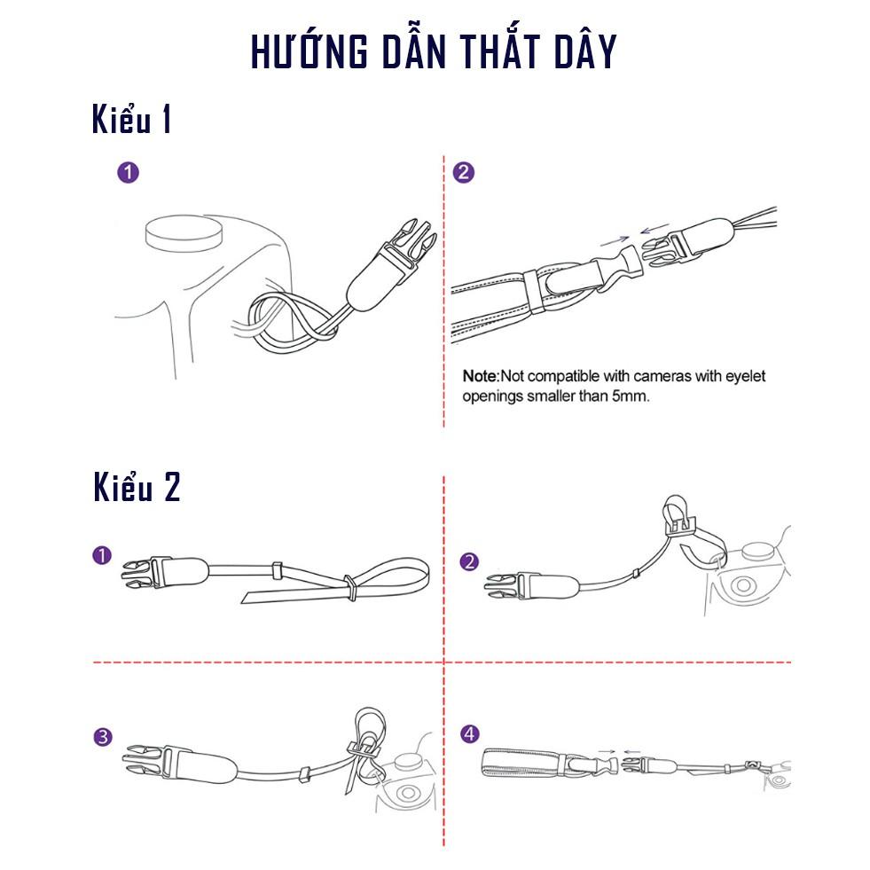 Dây đeo vai Caden thao tác nhanh - Quick Release